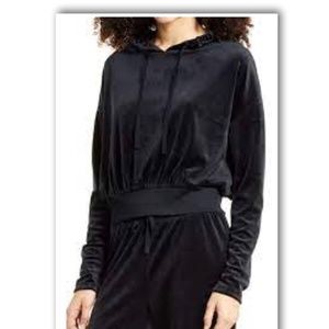 Nordstrom BP  Velour Hooded Pullover, Size S